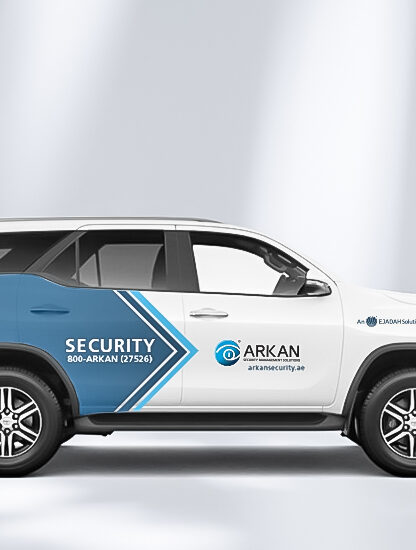 Arkan Security Vehicle Branding-3